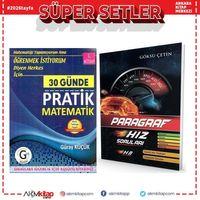 Hız ve Renk Paragraf ile Gür Yayınları 30 Günde Pratik Matematik 1.Kitap Seti 2 Kitap