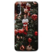 Xiaomi Mi 9 Kılıf Baskılı Kapak - Happy New Year + 5D Tam Kaplayan Cam