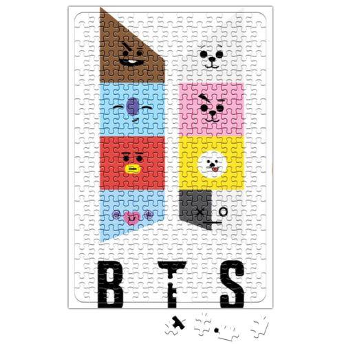 Bts BT21 Karakterleri Puzzle 240 Parça Yapboz