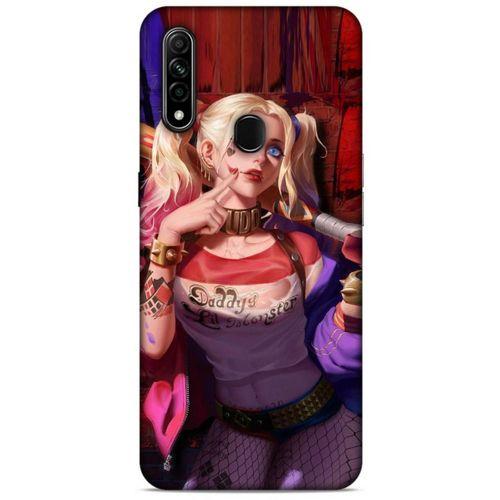 Oppo A31 Uyumlu Kılıf Harley Quinn (21) Koruyucu Kapak Kırmızı