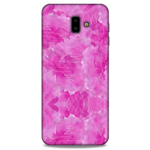 Samsung Galaxy J6 Plus Uyumlu Kılıf Pembe Delisi (41) Tank Kılıf Yazılı