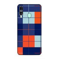 Samsung Galaxy M40 Uyumlu Kılıf Insomnia (23) Ultra Koruma Kılıfı Kırmızı Lacivert