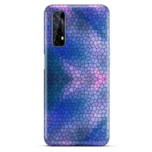 Oppo Realme 7 Kılıf Baskılı Özel Seri Taşlı (20) Koruyucu Kılıf