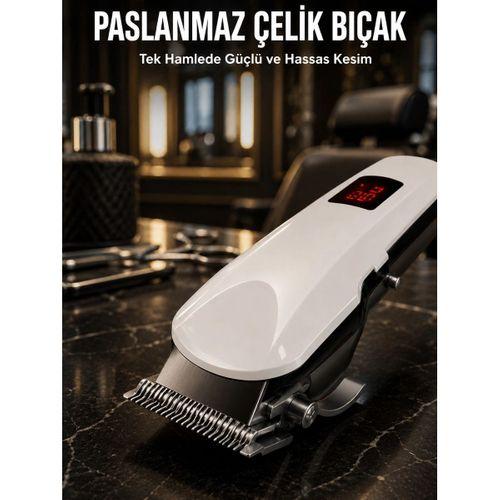 Tıraş Makinesi Uzun Ömürlü Batarya, Keskin Bıçaklar Ve Profesyonel Yeni Nesil