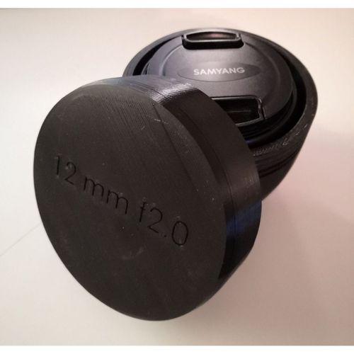 Samyang için Taşımacılık Kutusu 12 mm F2.0 - 5136261