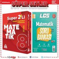 Örnek Akademi 8. Sınıf Süper İkili Matematik Seti ve Bilinçsel Soru Bankası Seti 2 Kitap