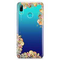 Huawei Y9 2019 Kılıf El İşi Süsler Arka Kapak Koruma Desenli Full Koruyucu