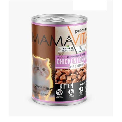 Mamavita tavuk etli yavru kedi maması 400 gr