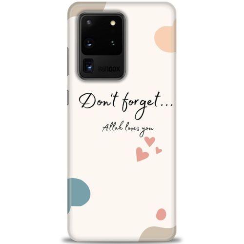 Samsung Galaxy S20 Ultra Kılıf HD Baskılı Kılıf - Fragile + Tam Ekran Koruyucu