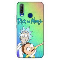 General Mobile GM 10 Uyumlu Kılıf Rick And Morty (1) Kılıfı Rick Sanchez