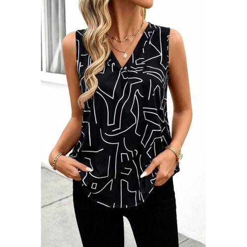 Kadın Askılı V Yakalı Süprem Bluz