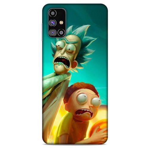 Samsung Galaxy M31s Uyumlu Kılıf Rick And Morty (24) Darbe Emici Kılıf Frank Palicky