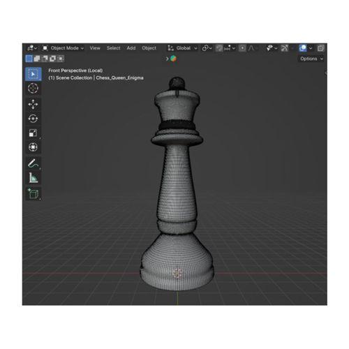 Satranç Vezir Süs (Bu ürün Sadece Plastik parçadır - Almadan Önce Soru Sorabilirsiniz)