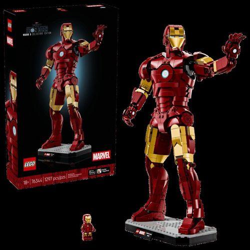 Lego Marvel Iron Man Mark 3 Collectors' Edition 76344