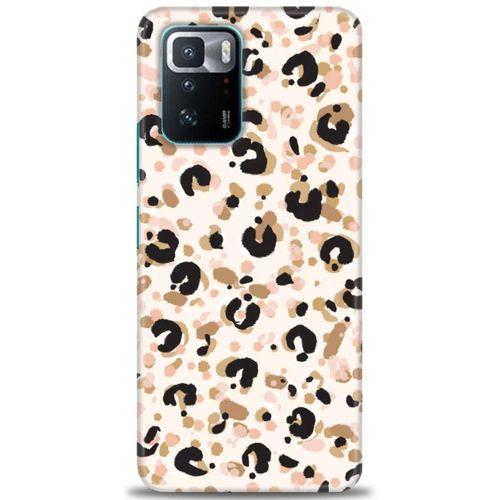 Xiaomi Poco X3 GT Kılıf HD Baskılı Kılıf - Leopar + Tam Ekran Koruyucu