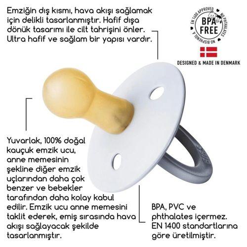 Nessiworld    Colour Kauçuk Emzik 6-18 Ay Coral