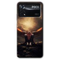 Poco x4 Pro Kılıf HD Desen Baskılı Arka Kapak - Wings of Power