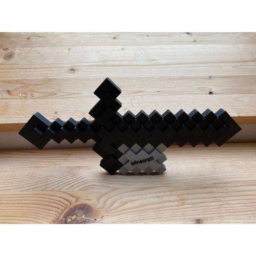 Minecraft Kılıç Sergileme Braketi 3D Baskı