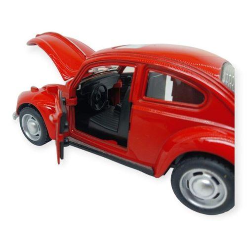 Sesli Işıklı Vosvos Araba 15 cm - 32111D - Kırmızı