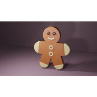 Zencefilli Ev Noel Kartı Kiti Daireler veya Kareler ile Özelleştirilebilir (Bu ürün Sadece Plastik parçadır - Almadan Önce Soru Sorabilirsiniz)