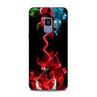 Samsung Galaxy S9 Uyumlu Kılıf Azarbaijan (12) Koruyucu Silikon Azerbaycan Türk Bayrakları