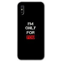MRCİLETİSİM Xiaomi Redmi 9A Kılıf HD Desen Baskılı Arka Kapak+Temperli Cam - For You