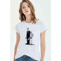 The Professional Sevginin Gücü Mathilda & Baskılı Beyaz Kadın Tshirt