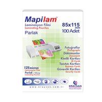 Mapi Laminasyon Film 85X115Mm 125 Mic Kimlik Tipi 100Lü