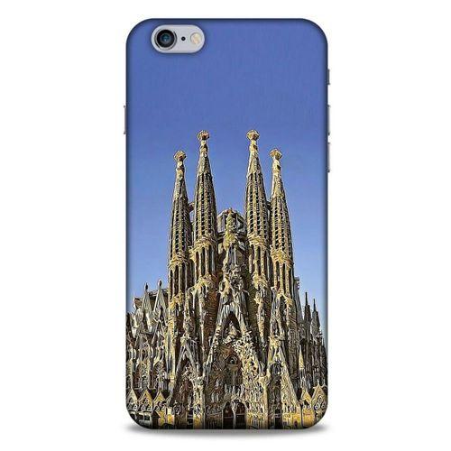 Apple Iphone 6S Plus Kılıf Dünya Mimarisi (36) Glitter Kılıf La Sagrada Familia