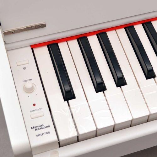 Dijital  Silent  Piyano Beyaz Manuel Raymond MRP788WH2