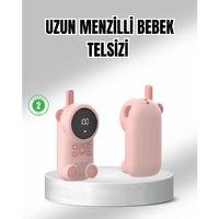 Uzun Menzilli Bebek Telsizi 1-3 Km Çekim 22 Kanal Lcd Ekran Vox Şarjlı