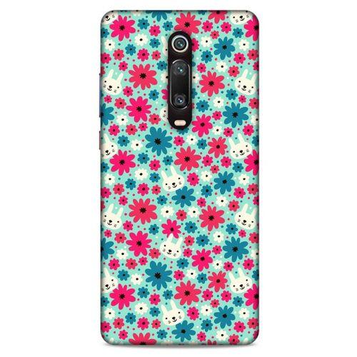 Lopard Xiaomi Mi 9T Pro Uyumlu Kılıf Kediler (3) Kapak Çiçek ve Kedi