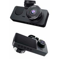 Yol Kayıt Araç Kamerası Hd Dvr 3 Kameralı 2.0in Ekranlı Ön İç Arka