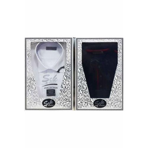 Şık 11 Parça Gömlek Pijama Full Saat Damat Seti