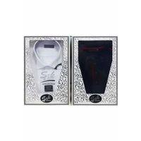 Şık 11 Parça Gömlek Pijama Full Saat Damat Seti