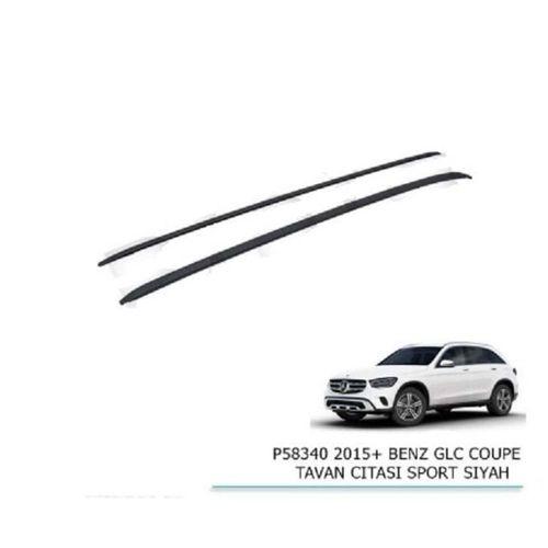 Mercedes Benz Uyumlu Glc Coupe Tavan Çıtası Sport Siyah 2015+ Parça