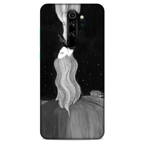 Xiaomi Redmi Note 8 Pro Kılıf Depresyon (24) Darbe Emici Kılıf Kahve Sarı