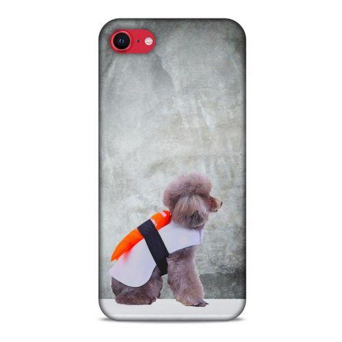 Apple iPhone SE 2020 Kılıf Köpek Kıyafetleri (39) Liquid Crystal Kılıf China Sushi Yağmurluk