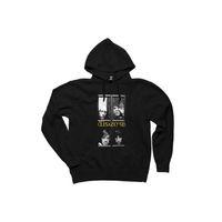 The Doors Windows Siyah Kapşonlu Sweatshirt Hoodie