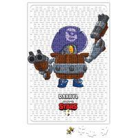 Brawl Stars Darryl Puzzle 240 Parça Yapboz
