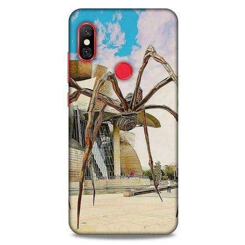 Xiaomi Mi A2 Lite Kılıf Dünya Mimarisi (29) Arka Koruma Kılıfı Guggenheim İspanya
