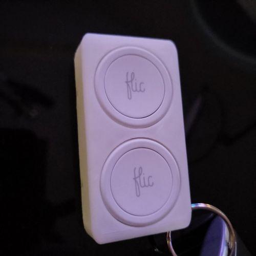 Flic 2 Akıllı Düğme _ Manyetik FOB ve Duvar Montajı + Anahtarlık – 5139140