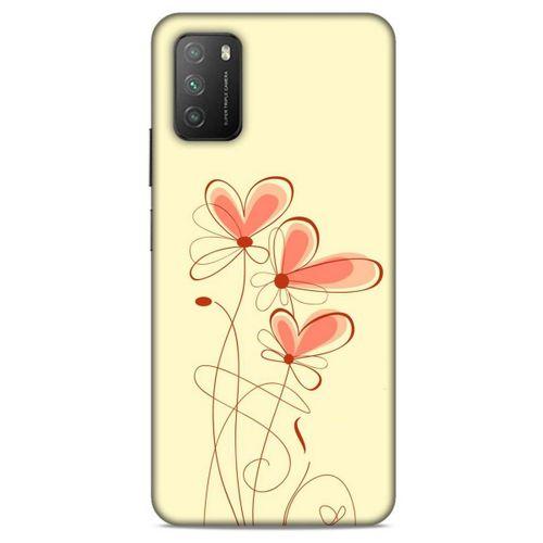 Lopard Xiaomi Poco M3 Uyumlu Kılıf Botanix (97) Crystal Flex Kılıf