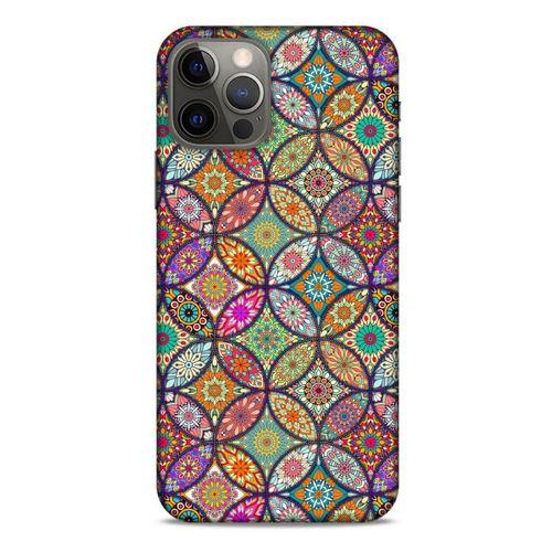Ethnic Culture (47) Apple iPhone 12 Pro Kılıf Silikon Kapak Desenli