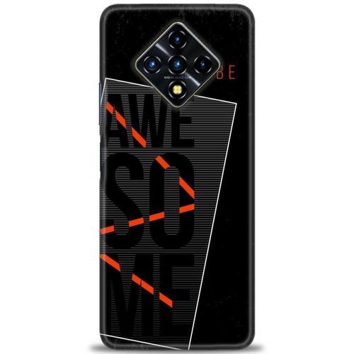 Infinix Zero 8 Kılıf HD Baskılı Kılıf - Awesome + Tam Ekran Koruyucu