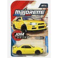 Majorette JDM Legends 2025 Nissan Skyline GT-R R34 Yellow