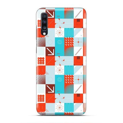 General Mobile GM 20 Uyumlu Kılıf Insomnia (33) Hybrid Kılıf Turkuaz Kırmızı