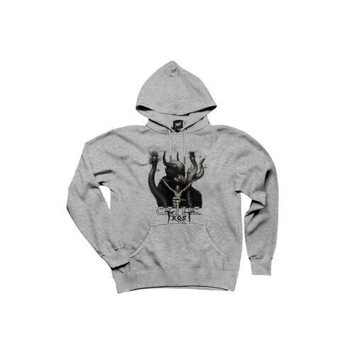 Celtic Frost To Mega Therion Gri Kapşonlu Sweatshirt Hoodie