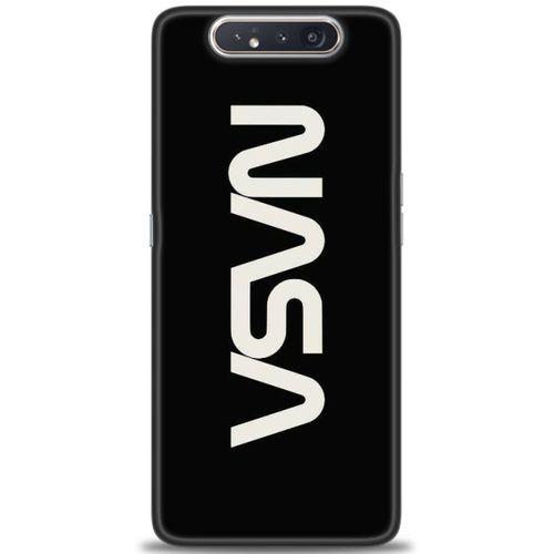 Samsung Galaxy A80 Kılıf HD Baskılı Kılıf - Nasa + Tam Ekran Koruyucu