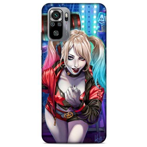 Xiaomi Redmi Note 10S Uyumlu Kılıf Harley Quinn (38) Neo Hybrid Kılıf Limoni
